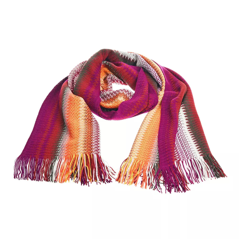 Missoni Multicolor Wool Men Scarf -   -  Missoni.