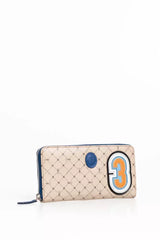 Trussardi Beige Leather Men Wallet -  Leather Wallet for Men -  Trussardi.