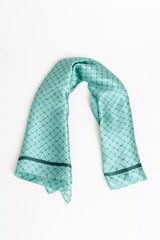 Trussardi Light Blue Silk Women Scarf -   -  Trussardi.