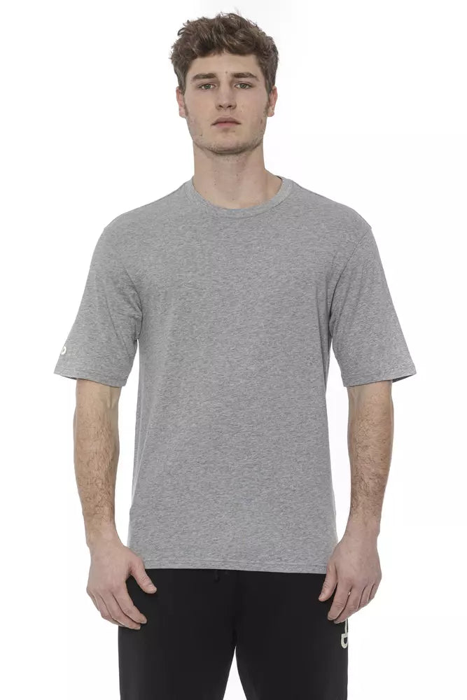 Tond Gray Cotton Men T-Shirt -   -  Tond.
