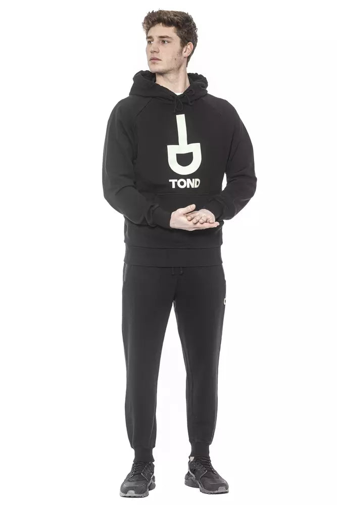 Tond Black Cotton Men Sweatshirt -   -  Tond.