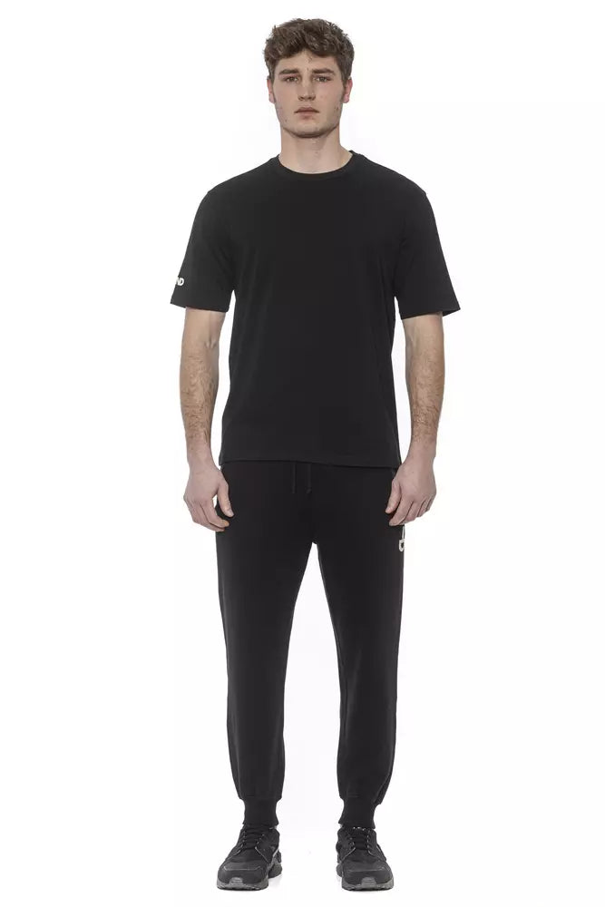 Tond Black Cotton Men's T-Shirt -   -  Tond.