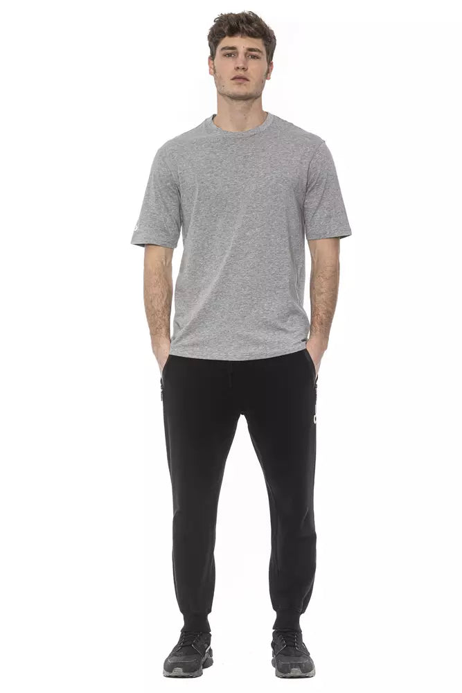 Tond Gray Cotton Men T-Shirt -   -  Tond.