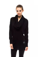 Montana Blu Embellished High Collar Woolen Sweater -   -  Montana Blu.