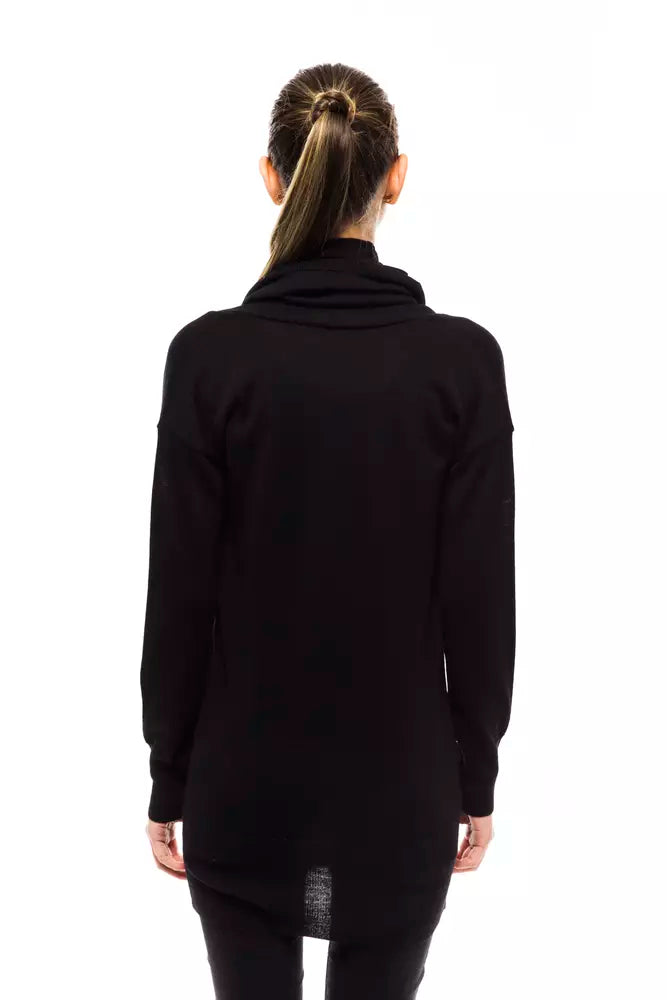 Montana Blu Black Wool Women Sweater -   -  Montana Blu.