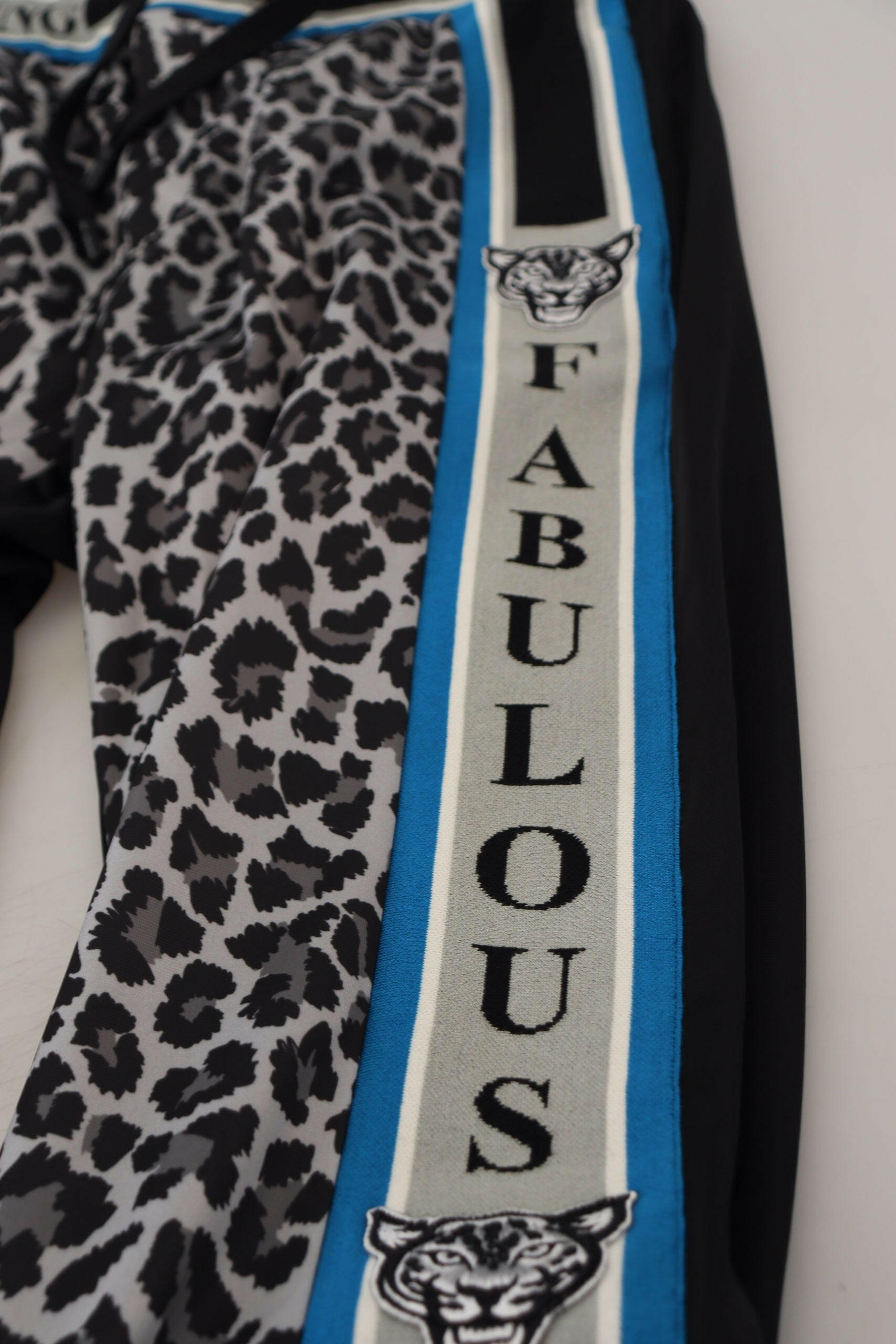 Dolce & Gabbana Multicolor DG King Leopard Print Jogger Pants -   -  Dolce & Gabbana.