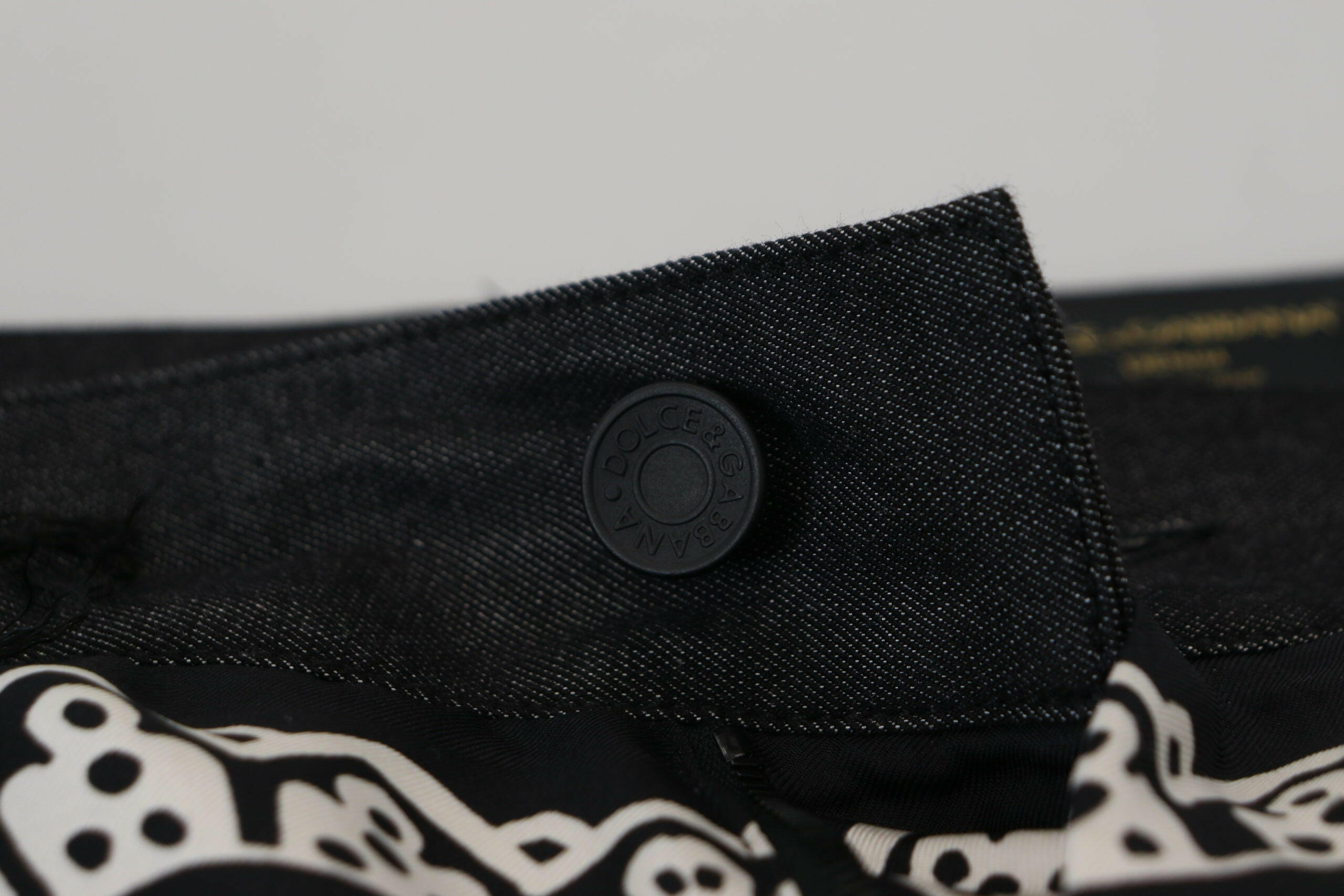 Dolce & Gabbana Black Silk Bandana Print Pants -   -  Dolce & Gabbana.