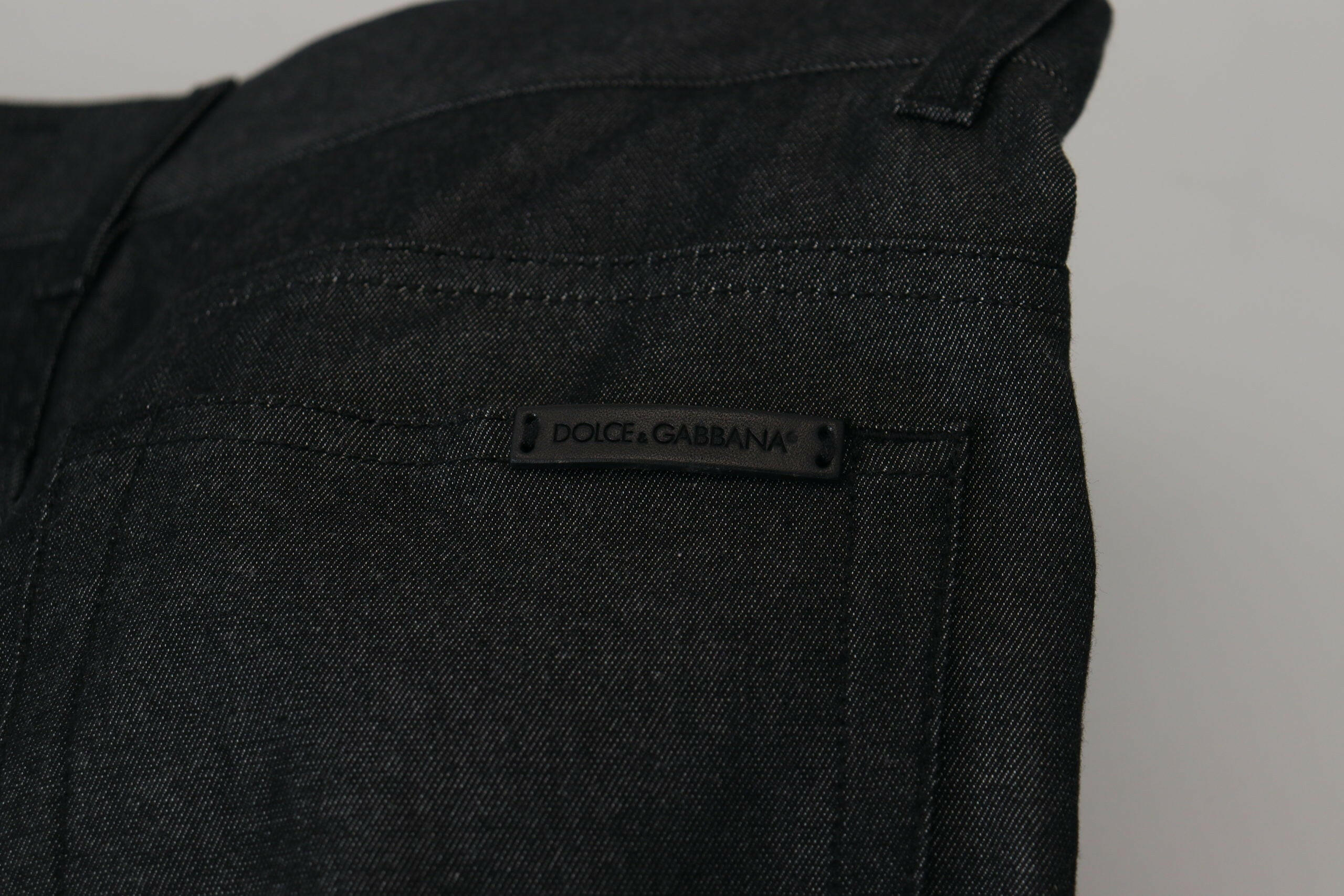 Dolce & Gabbana Black Silk Bandana Print Pants -   -  Dolce & Gabbana.