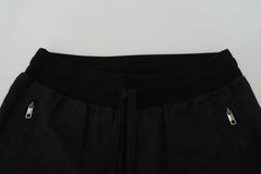 Dolce & Gabbana Black Men Casual Jogger Pants -   -  Dolce & Gabbana.