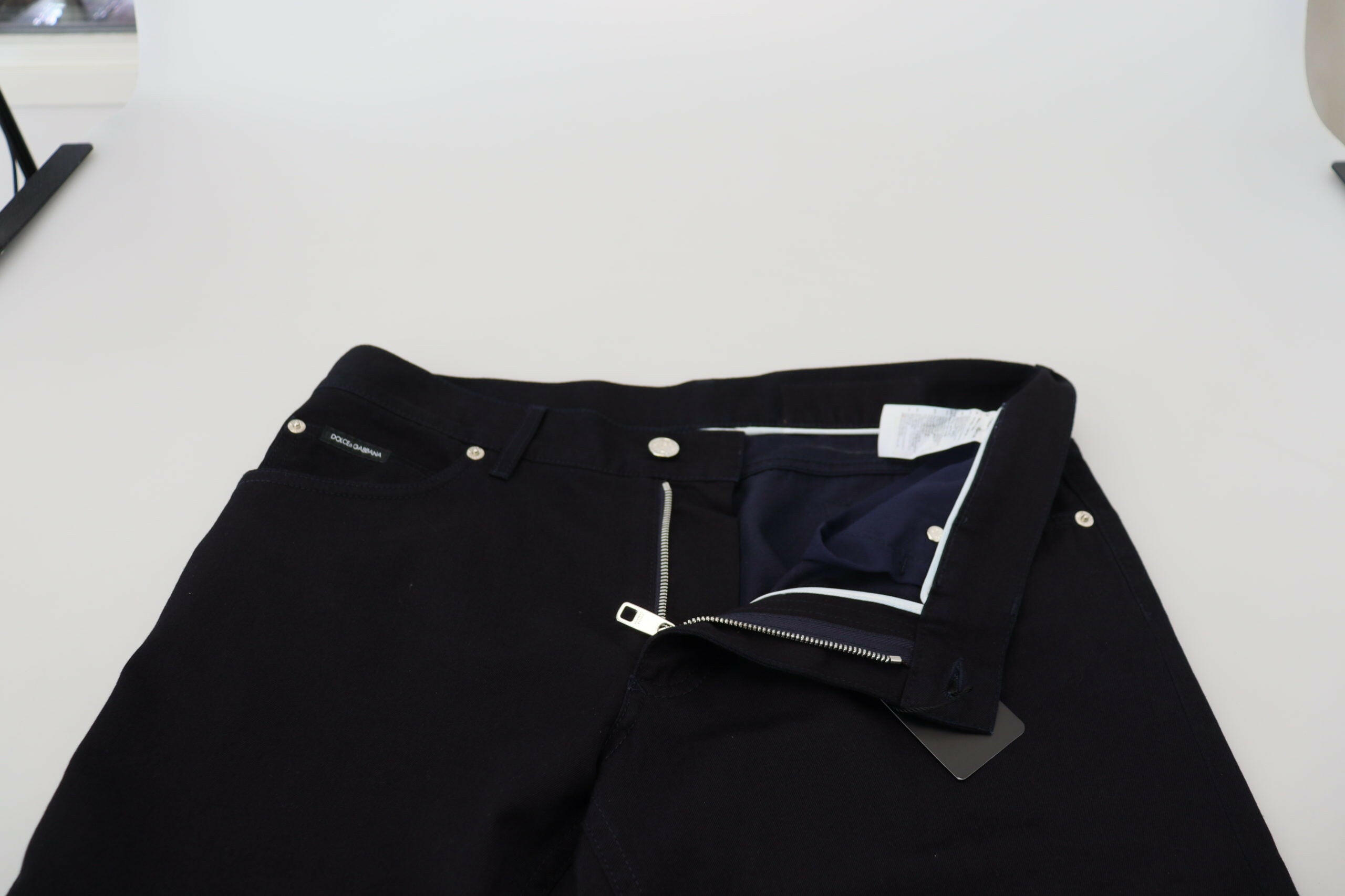 Dolce & Gabbana Black Cotton Skinny Casual Denim Jeans -   -  Dolce & Gabbana.
