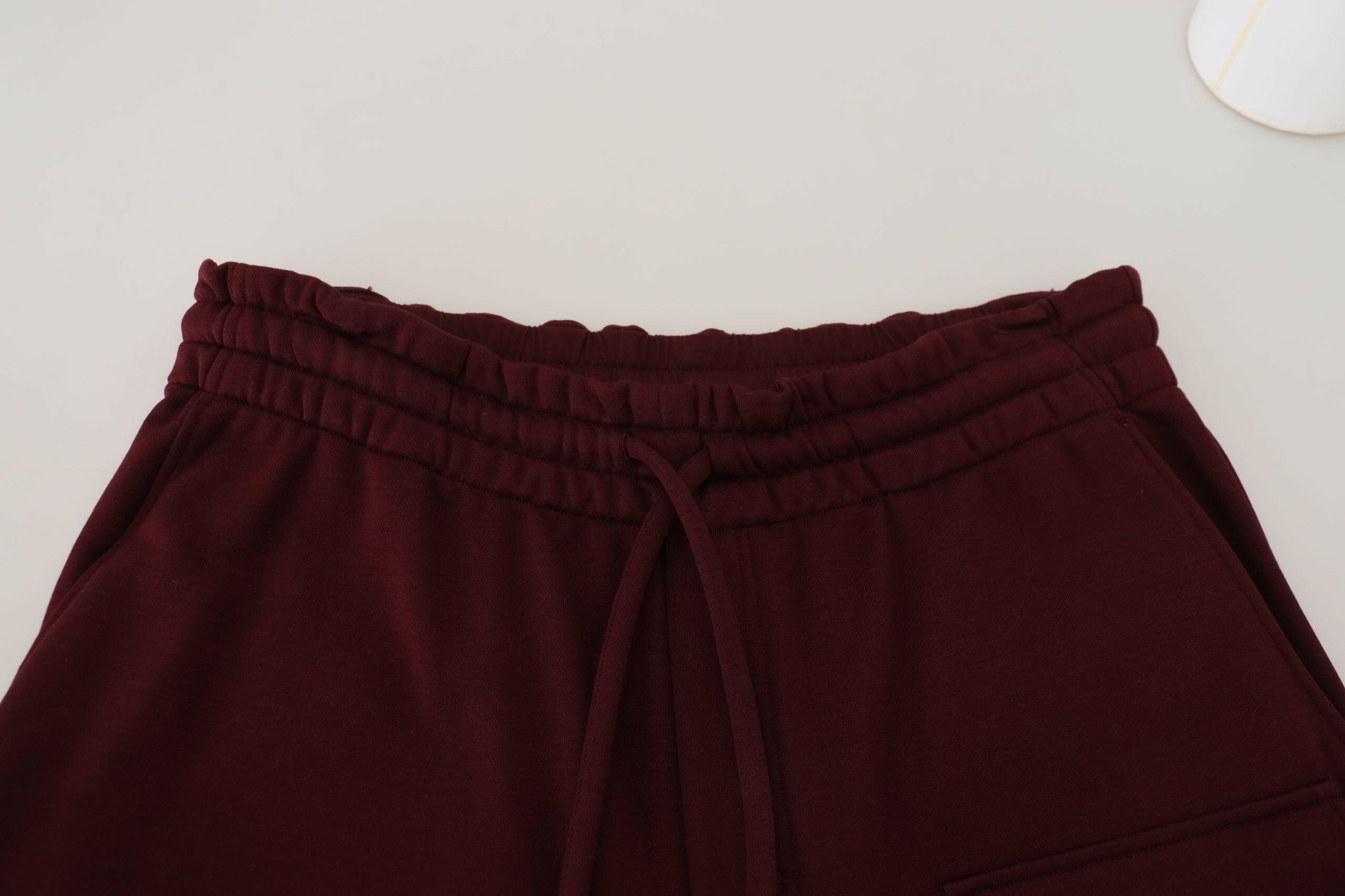 Dolce & Gabbana Maroon Bermuda Cargo Men Shorts -   -  Dolce & Gabbana.
