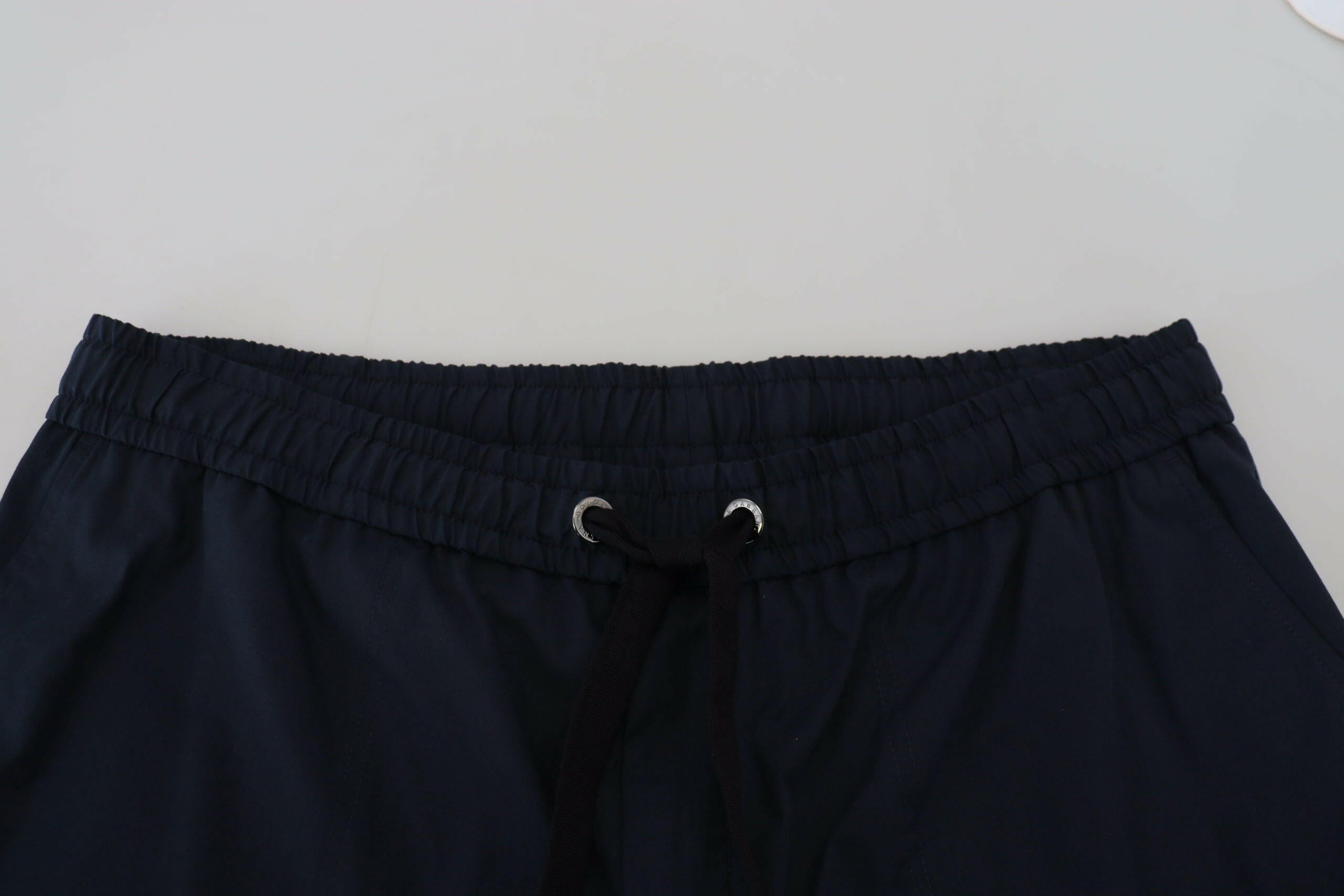 Dolce & Gabbana Blue Bermuda Mid Waist Casual Shorts -   -  Dolce & Gabbana.