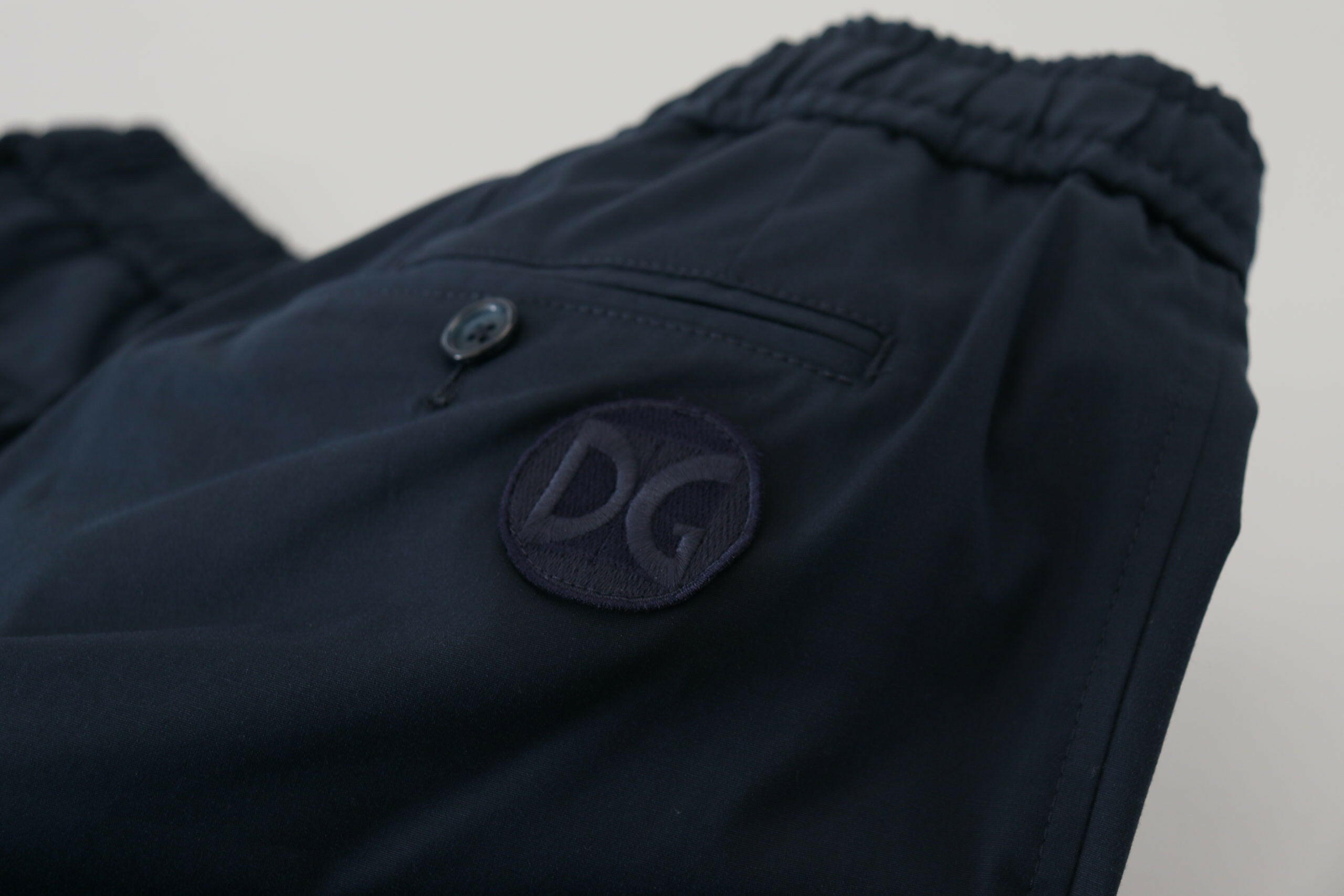 Dolce & Gabbana Blue Bermuda Mid Waist Casual Shorts -   -  Dolce & Gabbana.