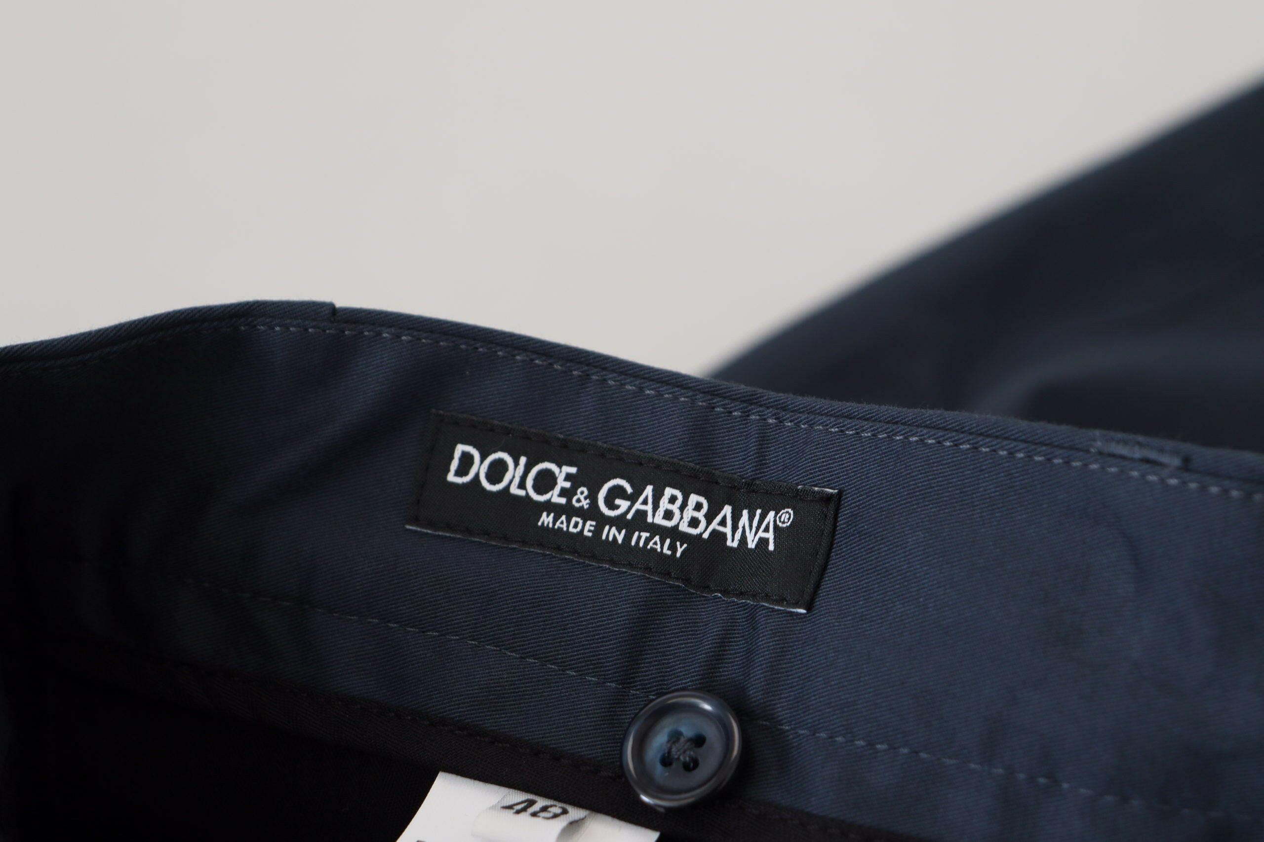 Dolce & Gabbana Blue Bermuda Low Waist Men Shorts -   -  Dolce & Gabbana.