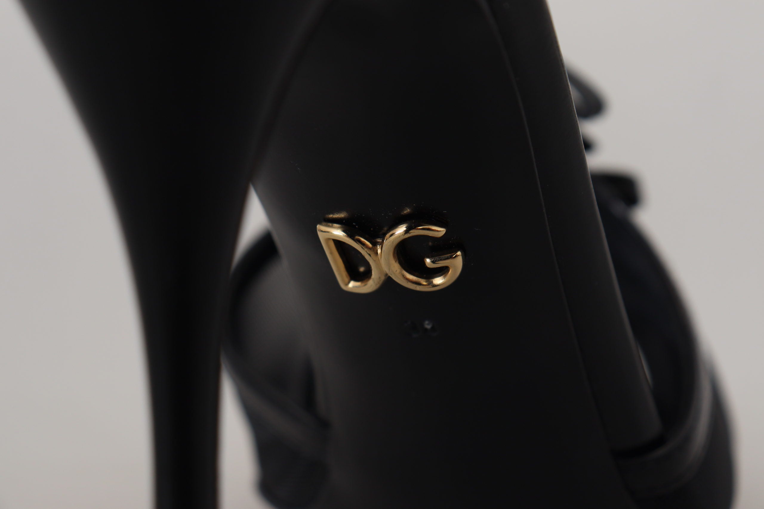 Dolce & Gabbana Black Stiletto High Heels Sandals Shoes -   -  Dolce & Gabbana.