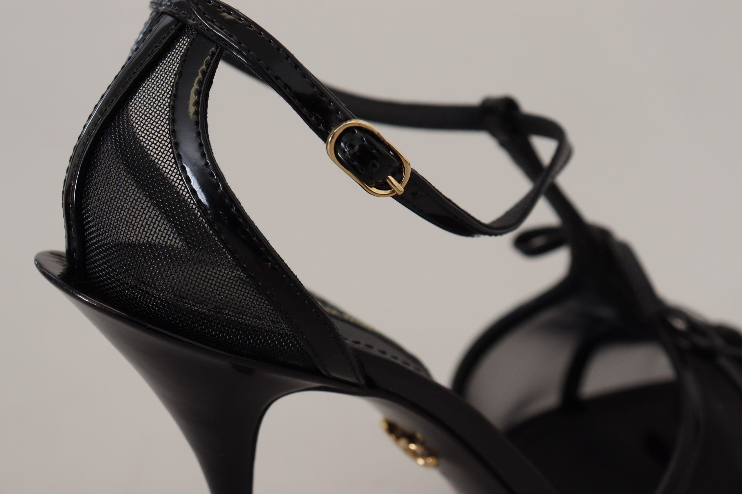 Dolce & Gabbana Black Stiletto High Heels Sandals Shoes -   -  Dolce & Gabbana.