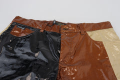 Dolce & Gabbana Multicolor Shining Slim Fit Men Denim Jeans -   -  Dolce & Gabbana.