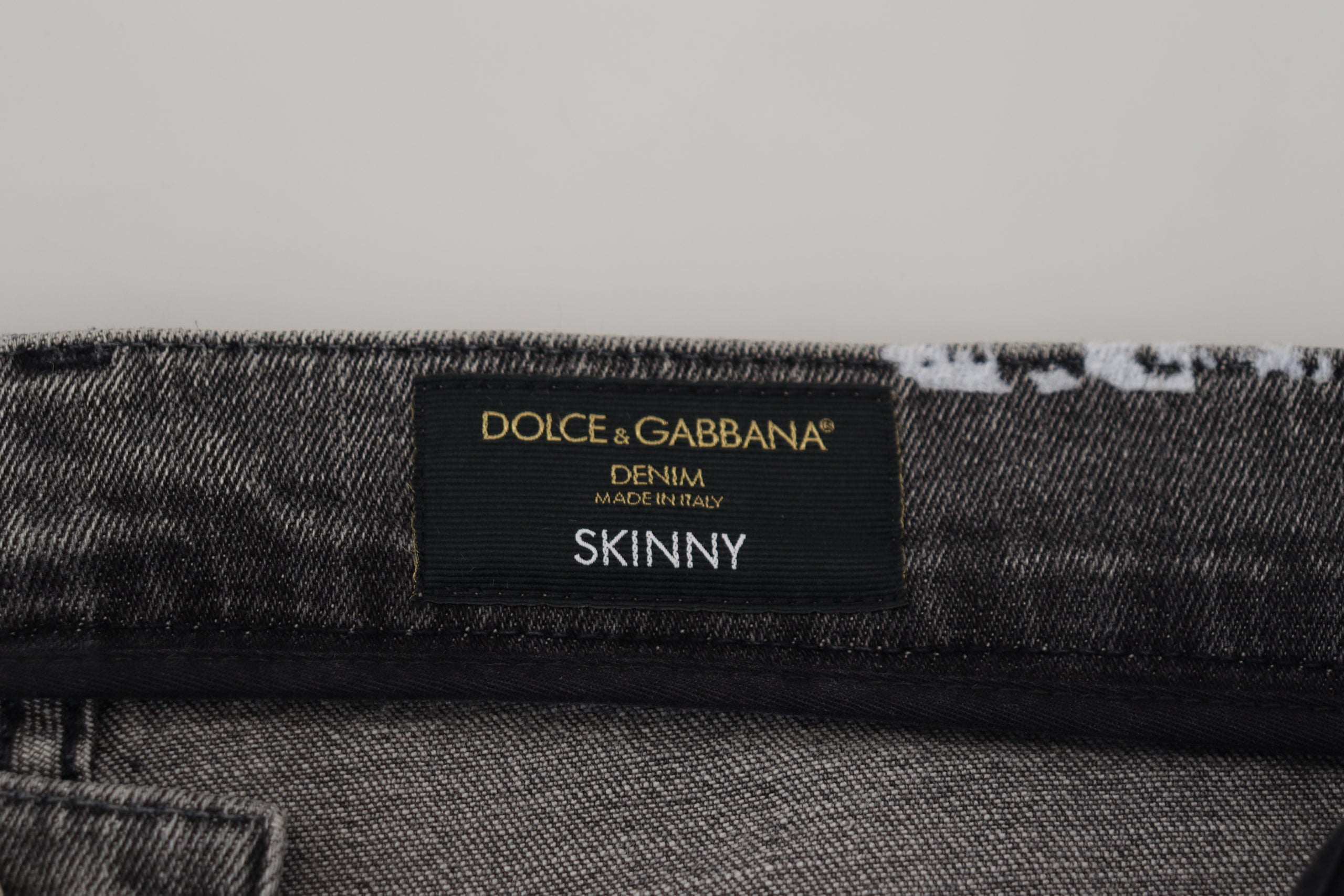 Dolce & Gabbana Multicolor Cotton Tie Dye Skinny Denim Jeans -   -  Dolce & Gabbana.