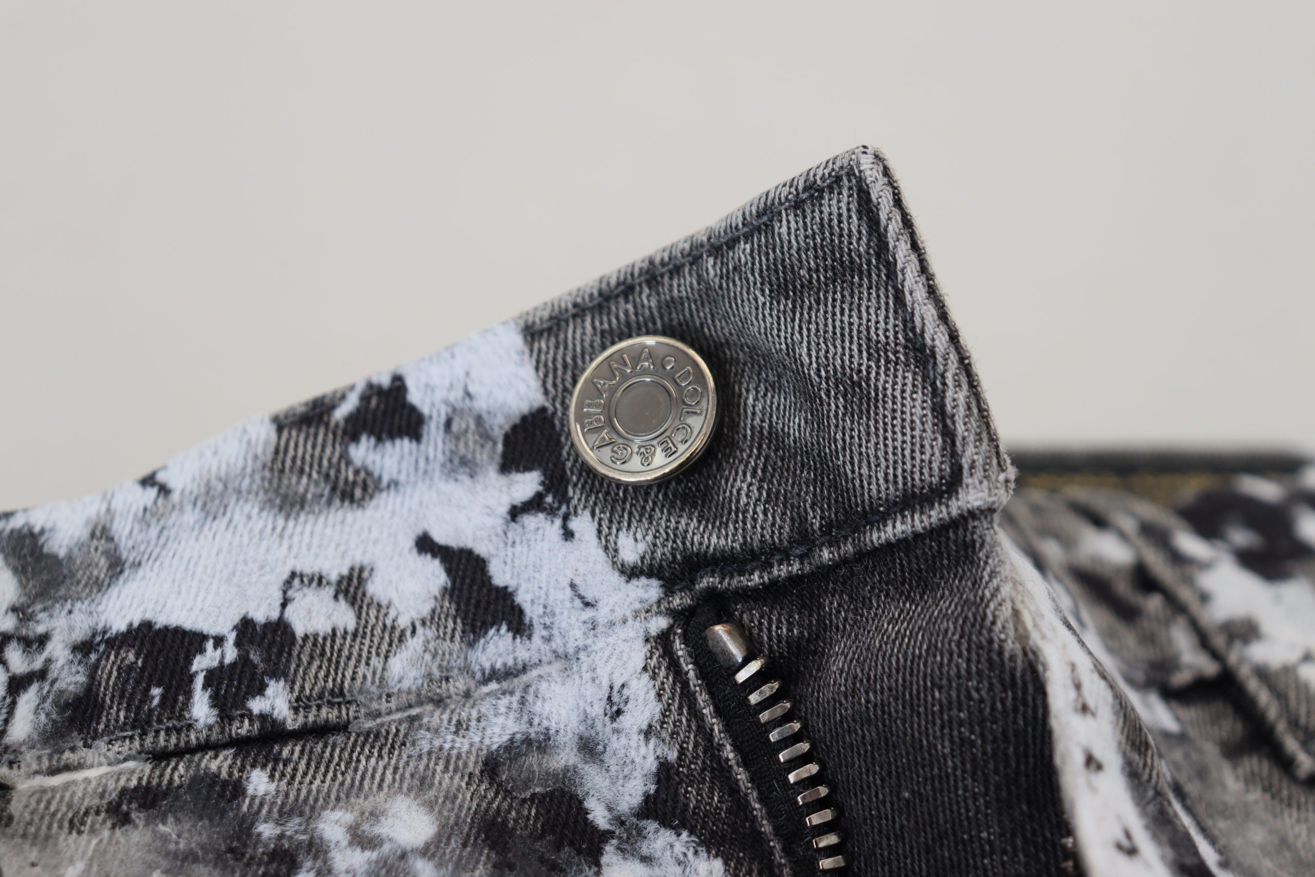 Dolce & Gabbana Multicolor Cotton Tie Dye Skinny Denim Jeans -   -  Dolce & Gabbana.