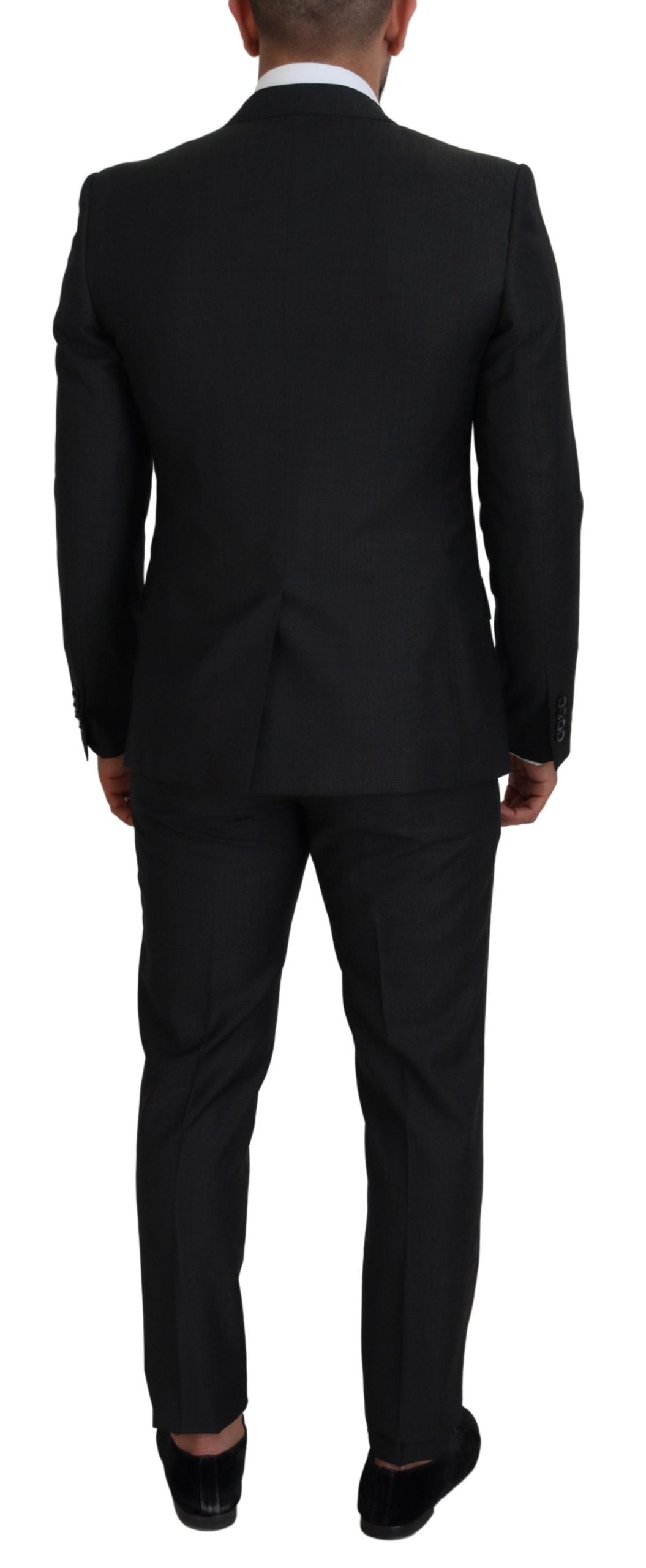 Dolce & Gabbana Gray MARTINI 3 Piece Slim Fit Suit -   -  Dolce & Gabbana.