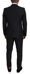 Dolce & Gabbana Gray MARTINI 3 Piece Slim Fit Suit -   -  Dolce & Gabbana.