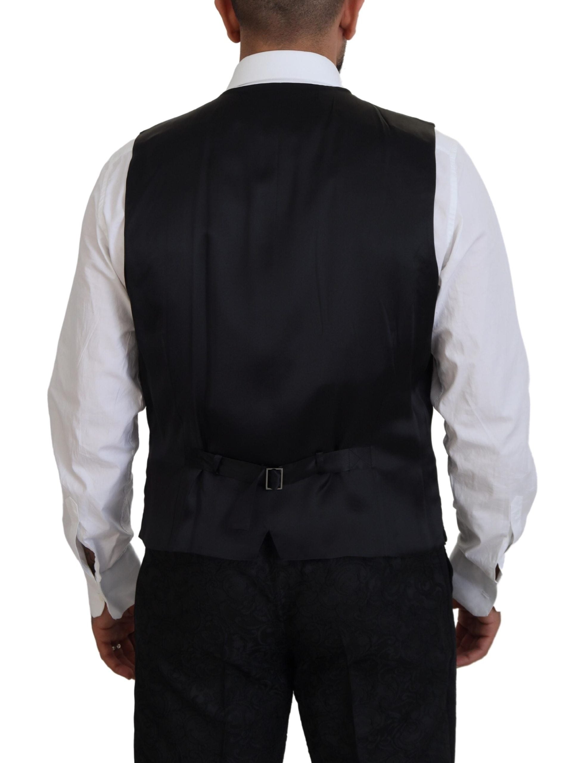 Dolce & Gabbana Black Gold Fantasy Tuxedo Slim Fit Suit -   -  Dolce & Gabbana.