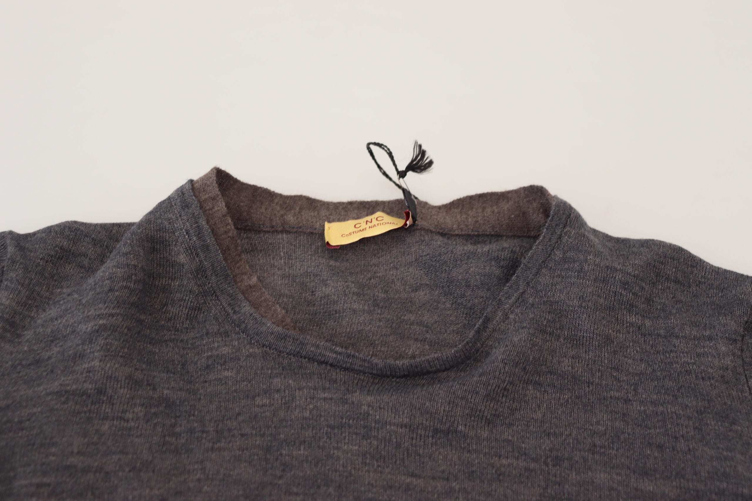 Costume National Gray Crewneck Pullover Sweater -   -  Costume National.