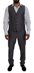 Dolce & Gabbana Gray SICILIA 3 Piece Slim Fit Suit -   -  Dolce & Gabbana.