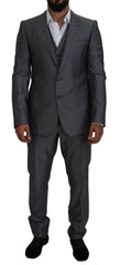 Dolce & Gabbana Gray SICILIA 3 Piece Slim Fit Suit -   -  Dolce & Gabbana.