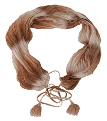 Ermanno Scervino Multicolor Silk Wrap Shawl Foulard Scarf -   -  Ermanno Scervino.