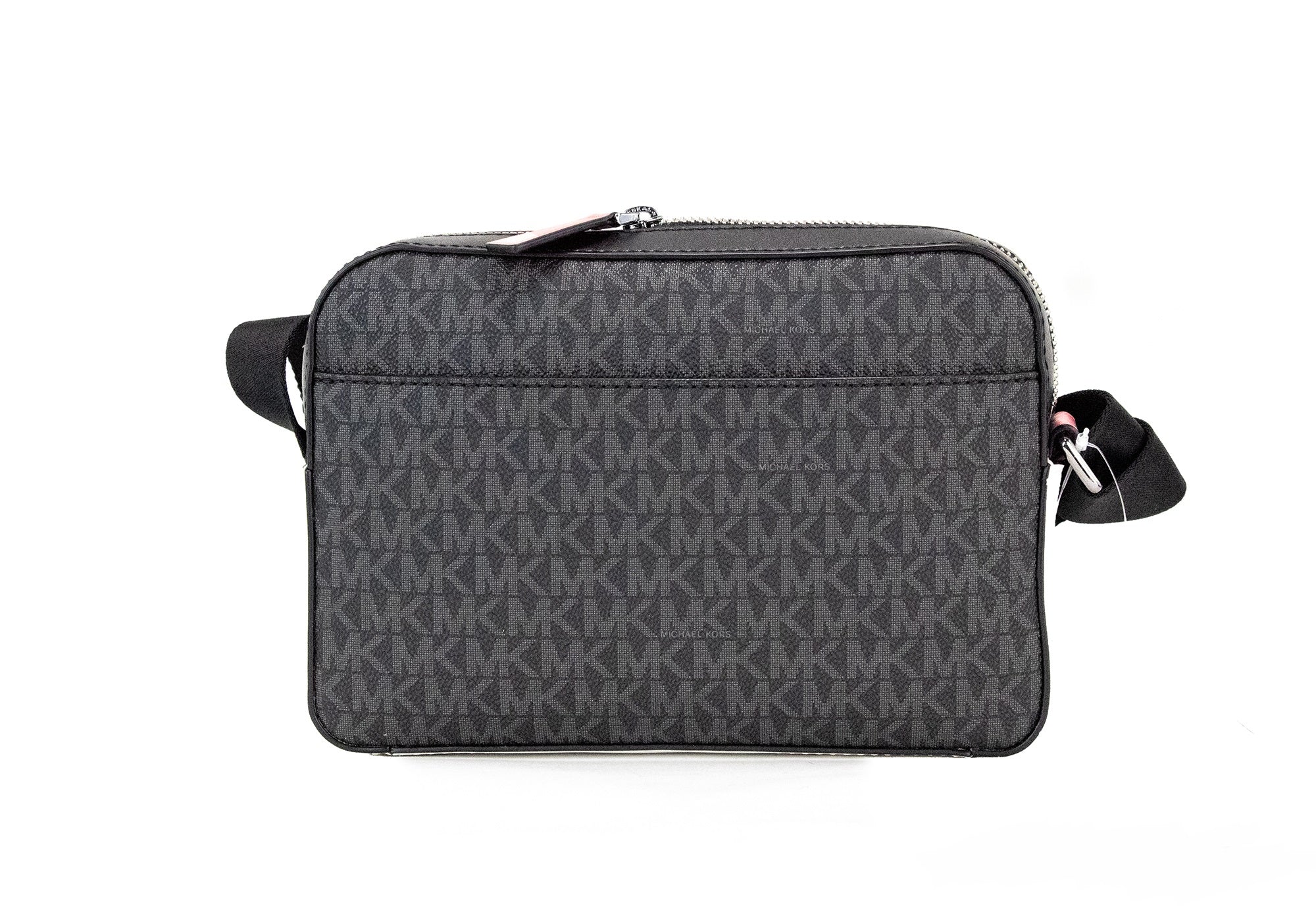 Michael Kors Cooper Small Black Pink Signature PVC Utility Crossbody Bag -  Luxury Cross Body Bag for Women -  Michael Kors.
