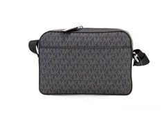 Michael Kors Cooper Small Black Pink Signature PVC Utility Crossbody Bag -  Luxury Cross Body Bag for Women -  Michael Kors.