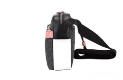 Michael Kors Cooper Small Black Pink Signature PVC Utility Crossbody Bag -  Luxury Cross Body Bag for Women -  Michael Kors.