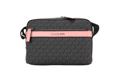 Michael Kors Cooper Small Black Pink Signature PVC Utility Crossbody Bag -  Luxury Cross Body Bag for Women -  Michael Kors.