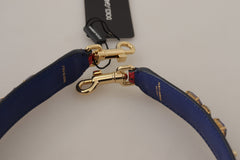 Dolce & Gabbana Red Exotic Leather Crystals Bag Shoulder Strap -   -  Dolce & Gabbana.