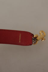 Dolce & Gabbana Brown Python Leather Studded Shoulder Strap -   -  Dolce & Gabbana.
