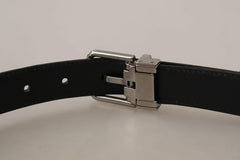 Dolce & Gabbana Red Exotic Leather Metal Logo Buckle Belt -   -  Dolce & Gabbana.