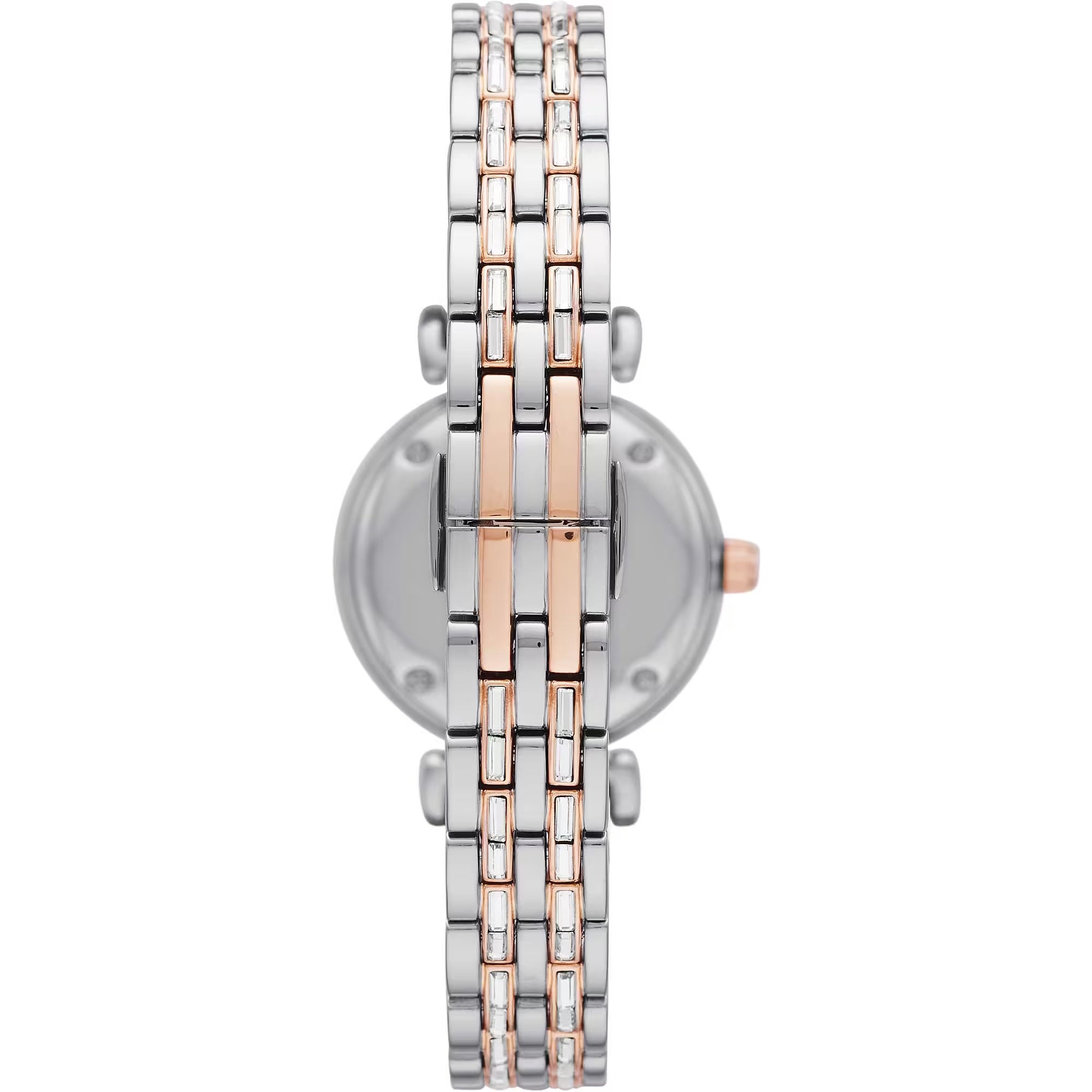 Emporio Armani Elegant Silver Dial Stainless Steel Women's Watch -   -  Emporio Armani.