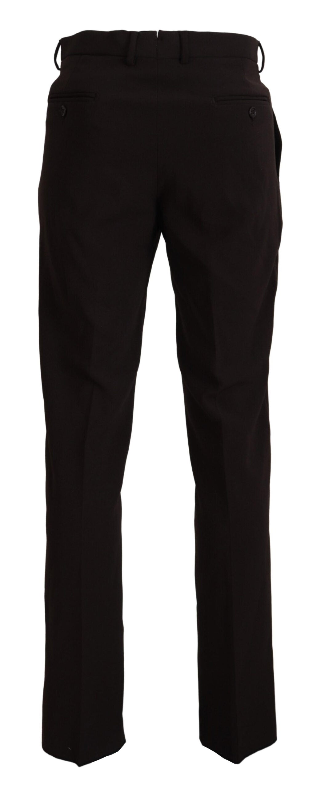 BENCIVENGA Brown Straight Fit Formal Men Pants -   -  BENCIVENGA.