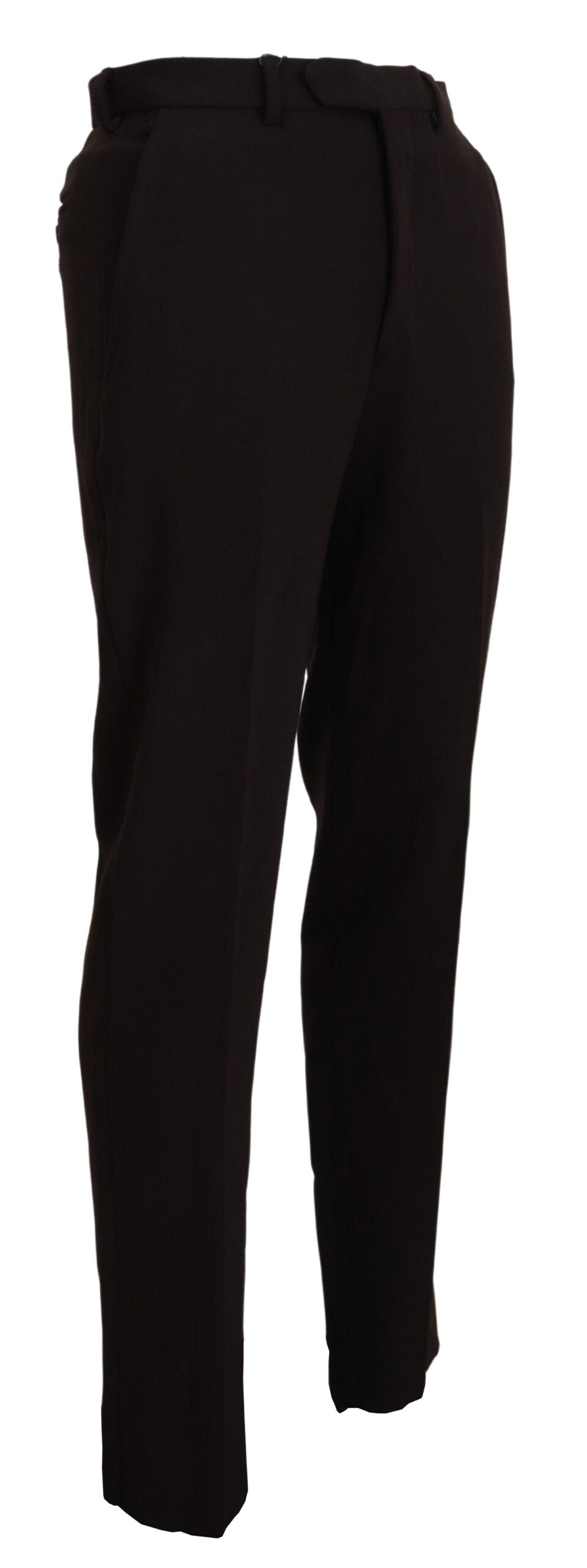 BENCIVENGA Brown Straight Fit Formal Men Pants -   -  BENCIVENGA.