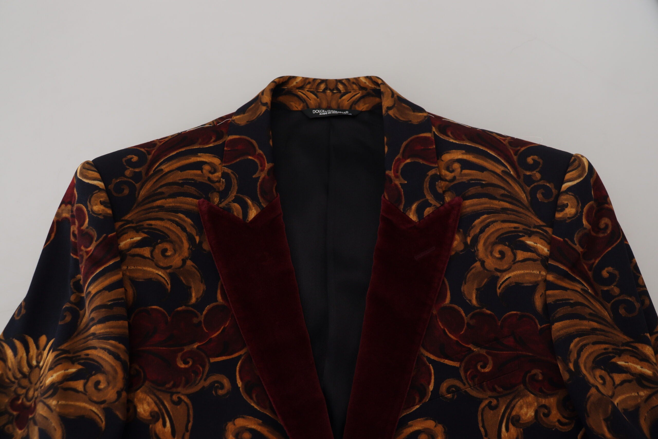 Dolce & Gabbana Multicolor Floral Single Breasted Martini Blazer -   -  Dolce & Gabbana.