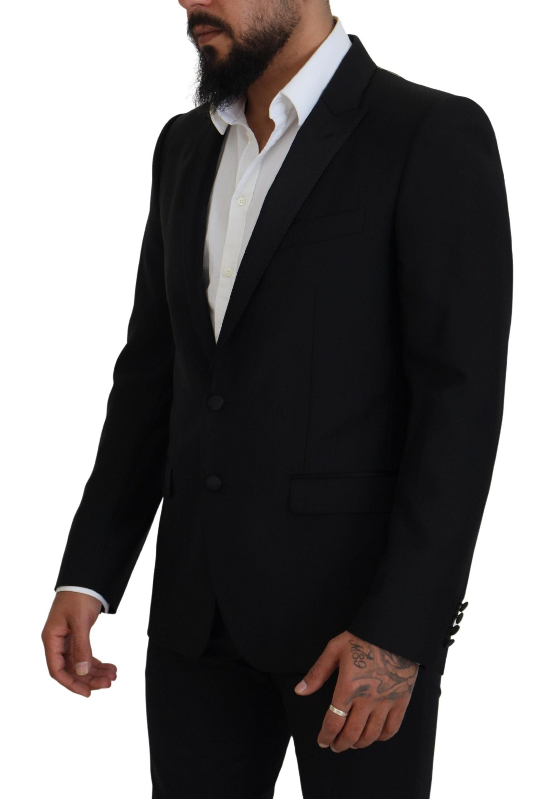 Dolce & Gabbana Black Slim Fit Formal Martini Blazer -   -  Dolce & Gabbana.