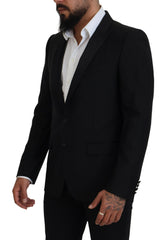Dolce & Gabbana Black Slim Fit Formal Martini Blazer -   -  Dolce & Gabbana.