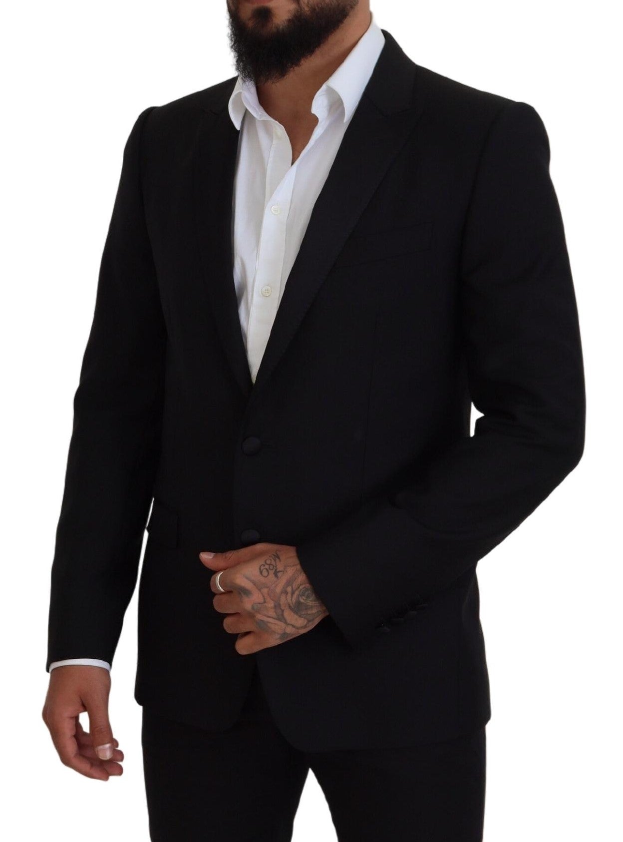 Dolce & Gabbana Black Slim Fit Formal Martini Blazer -   -  Dolce & Gabbana.