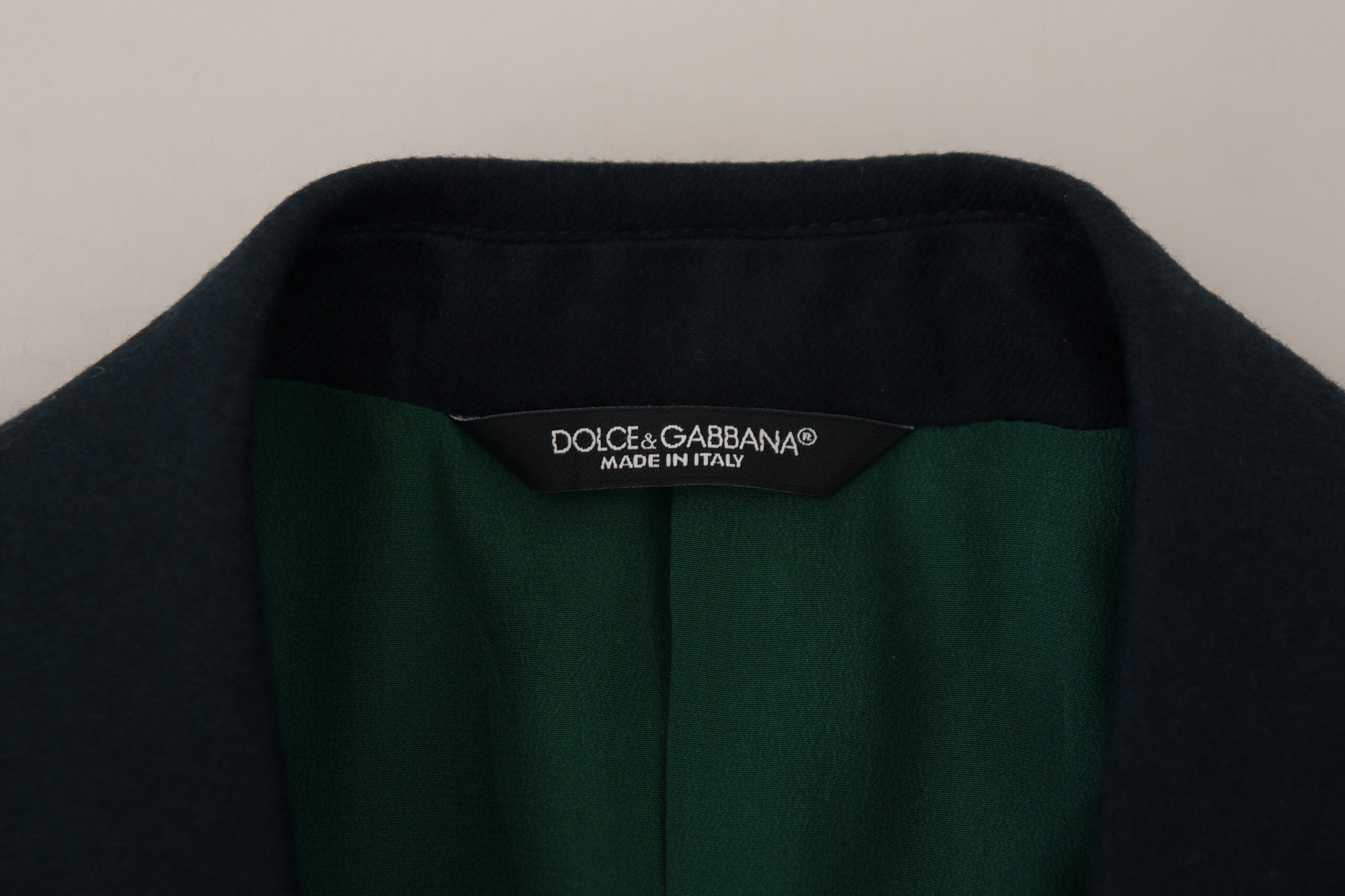 Dolce & Gabbana Blue Double Breasted Formal Coat Blazer -   -  Dolce & Gabbana.