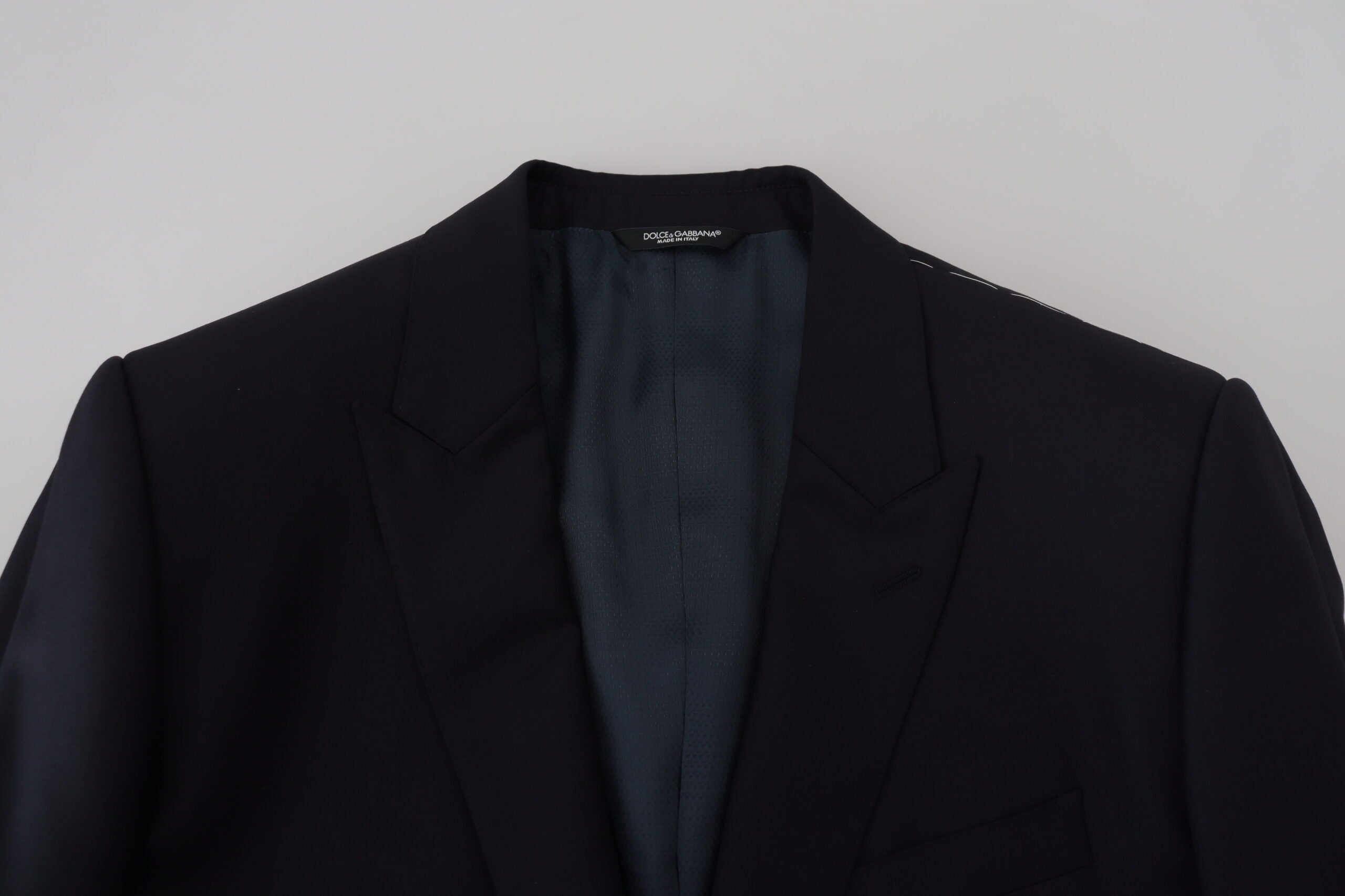 Dolce & Gabbana Dark Blue Coat Jacket Martini Blazer -   -  Dolce & Gabbana.