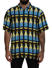 Dolce & Gabbana Multicolor Printed Viscose Casual Shirt -   -  Dolce & Gabbana.