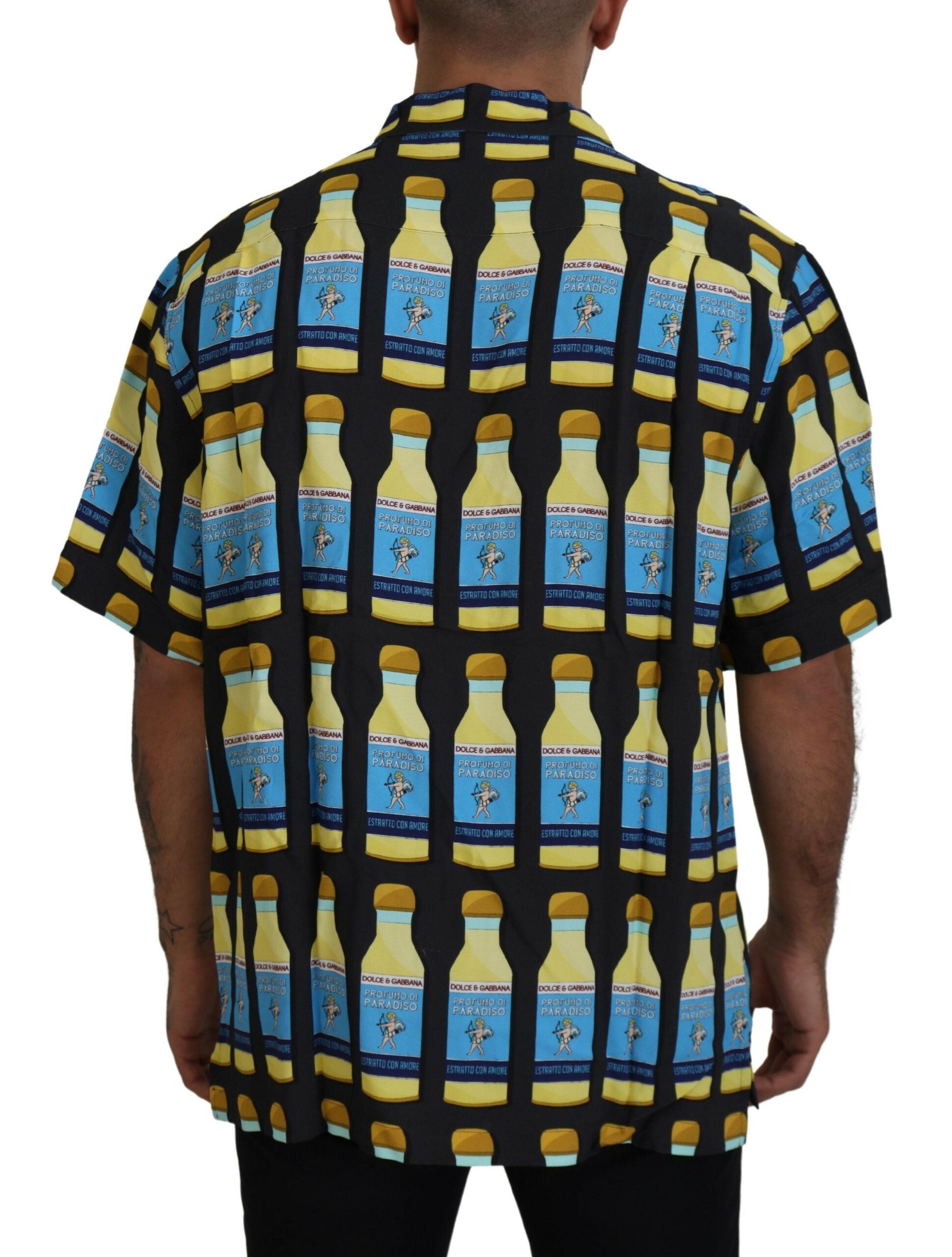Dolce & Gabbana Multicolor Printed Viscose Casual Shirt -   -  Dolce & Gabbana.