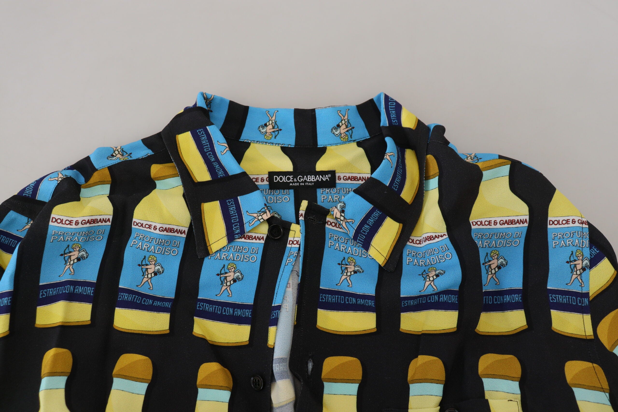 Dolce & Gabbana Multicolor Printed Viscose Casual Shirt -   -  Dolce & Gabbana.