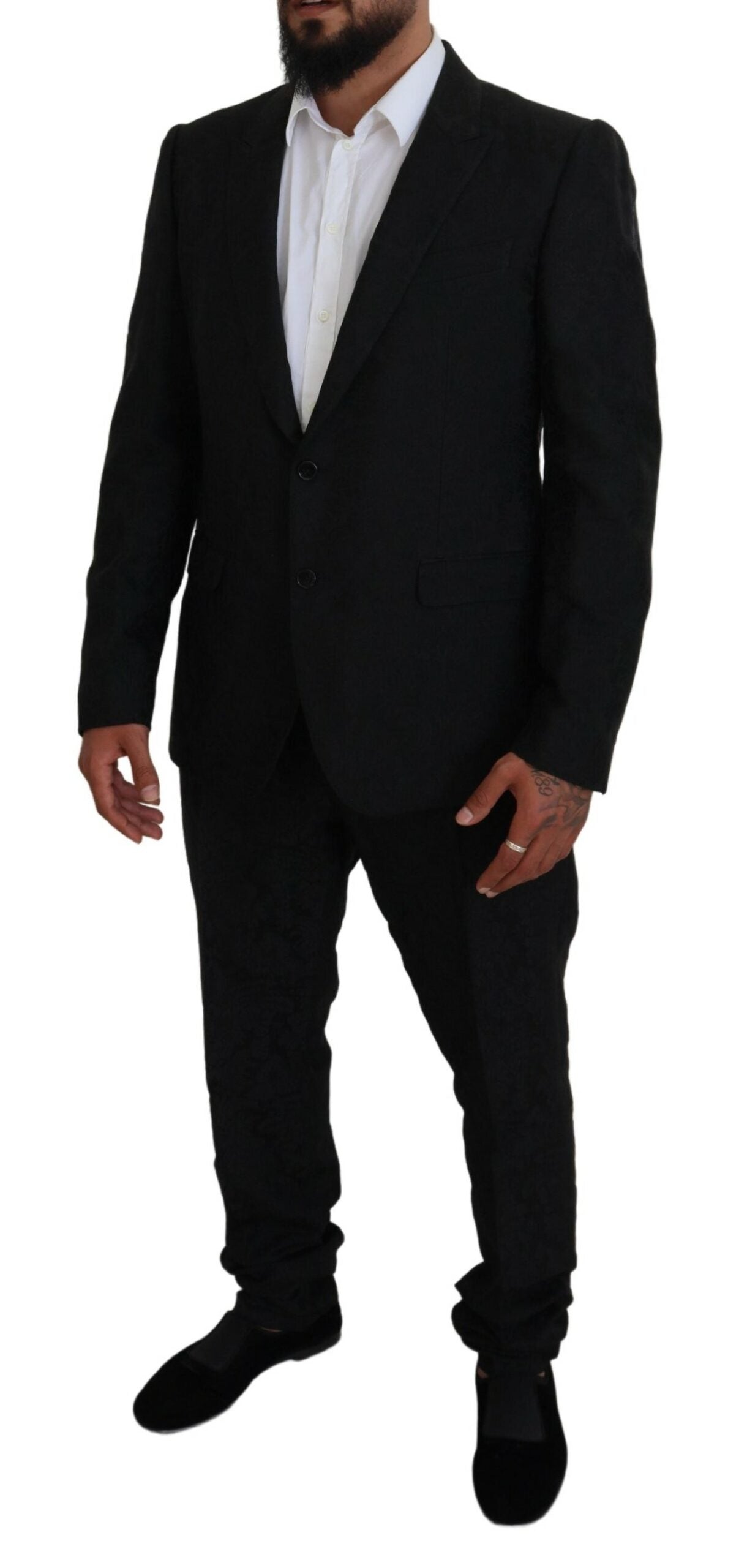 Dolce & Gabbana Black Single Breasted 2 Piece MARTINI Suit -   -  Dolce & Gabbana.